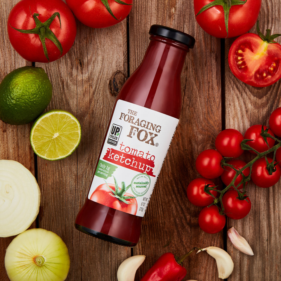 The Foraging Fox Upcycled Tomato Ketchup 10.5 Oz, Pack of 6