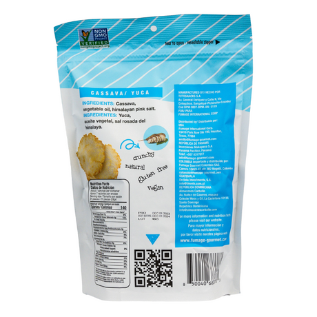 Fumage Gourmet Cassava Tostons Original, 200 GM, Pack of 12