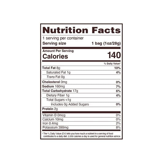 Uglies Cheddar & Sour Cream Chip, 1 Oz, Pack of 32