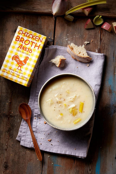 Aneto, Chicken Broth, 1 LT, 6 Pack