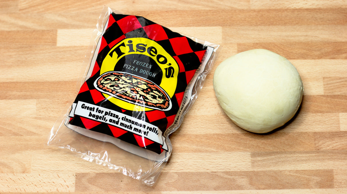 Tiseo's Frozen Pizza Dough, 16 oz., Pack of 24