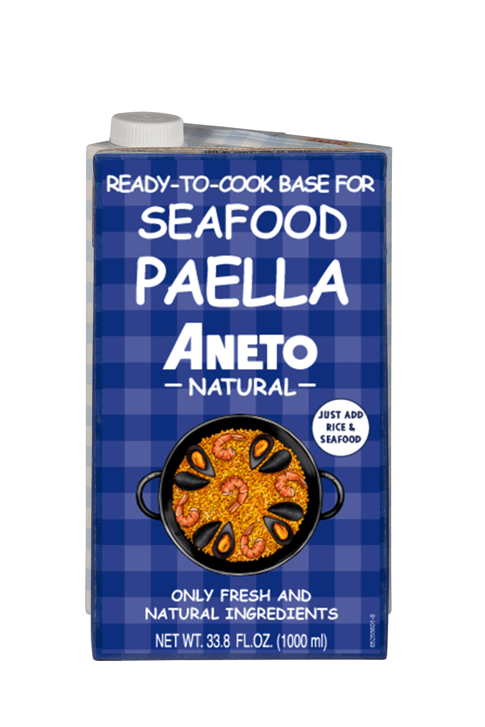Aneto, Seafood Paella Base, 1 LT, 6 Pack