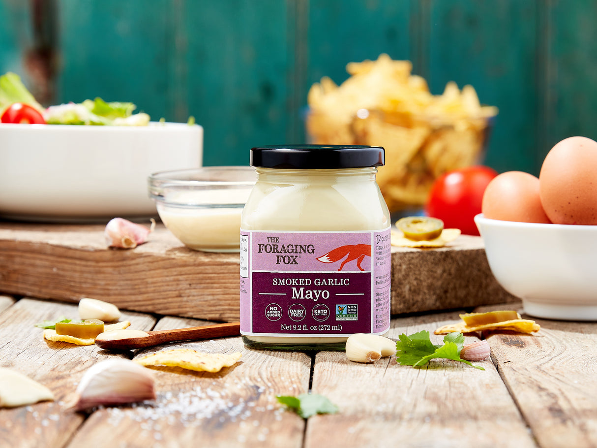 The Foraging Fox Smoked Garlic Mayo