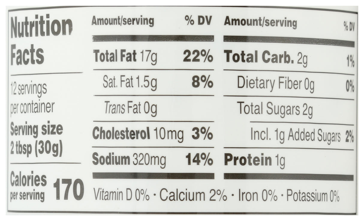 Brianas Classic Buttermilk Ranch Dressing, 12 oz (Pack of 6)
