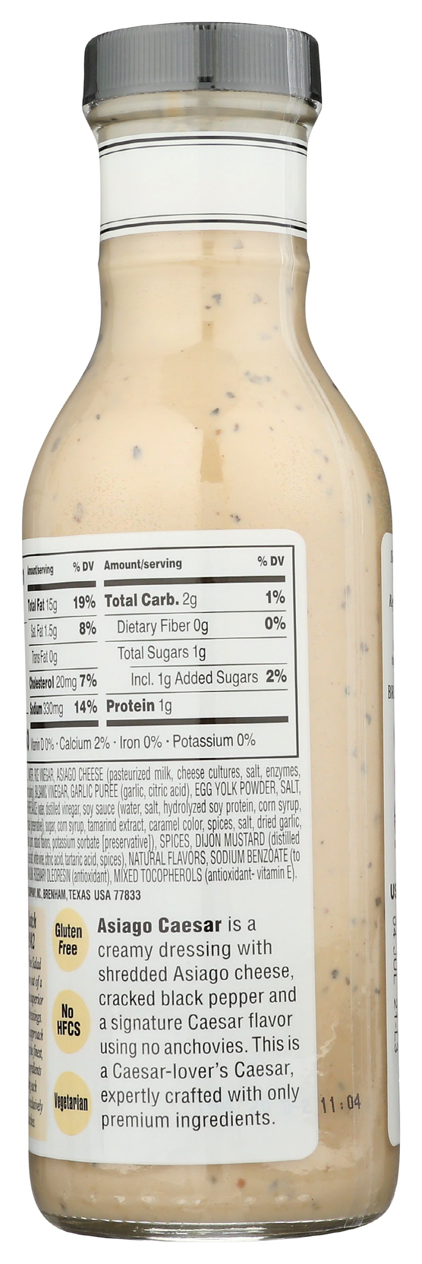Briannas Caesar Dressing, 12 oz (Pack of 6)
