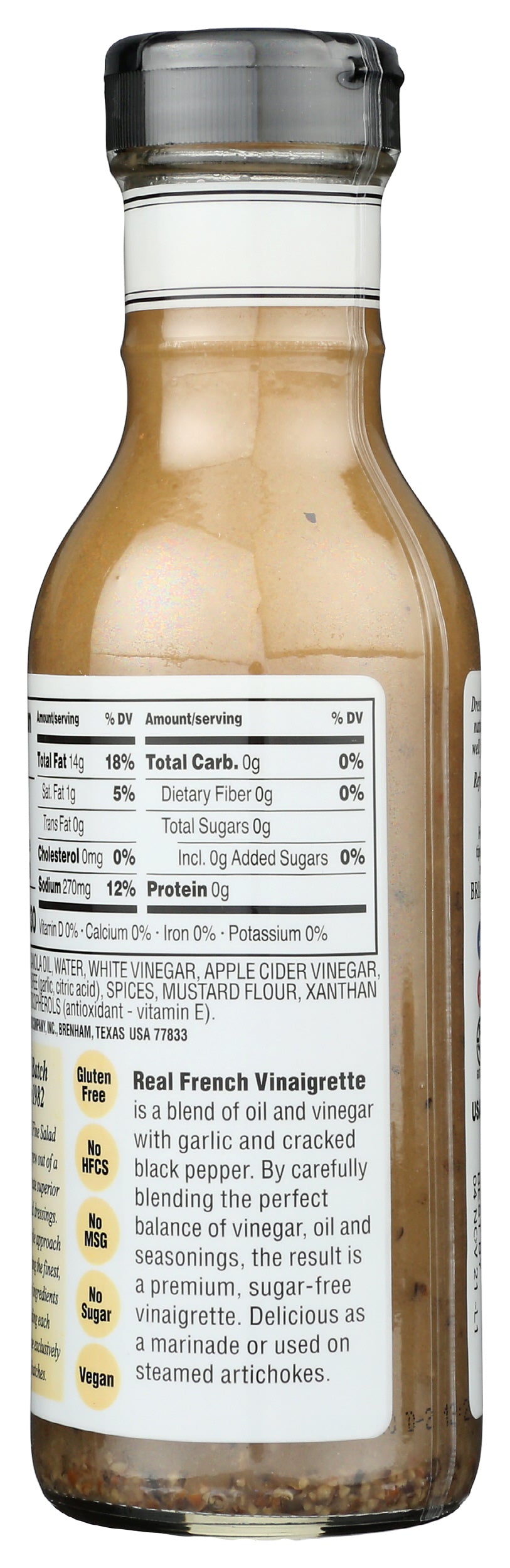 Brianna's Homestyle Real French Vinaigrette Dressing, 12oz (Pack of 6)