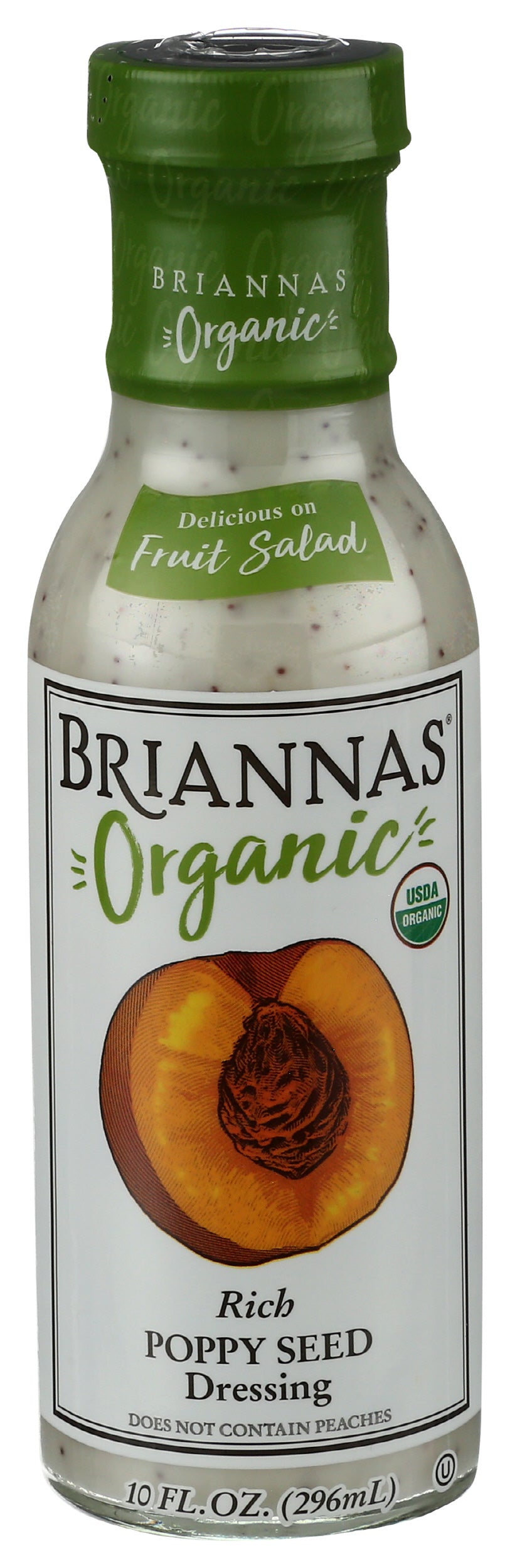 Briannas Poppy Seed Dressing, 10oc (pack of 6)