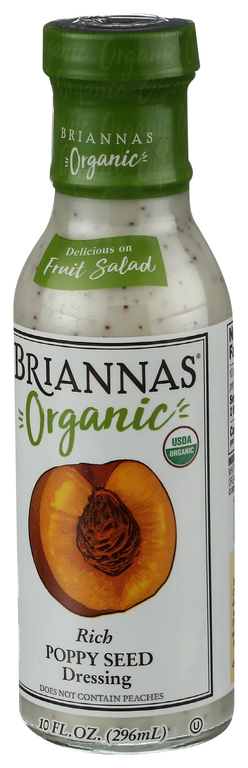 Briannas Poppy Seed Dressing, 10oc (pack of 6)