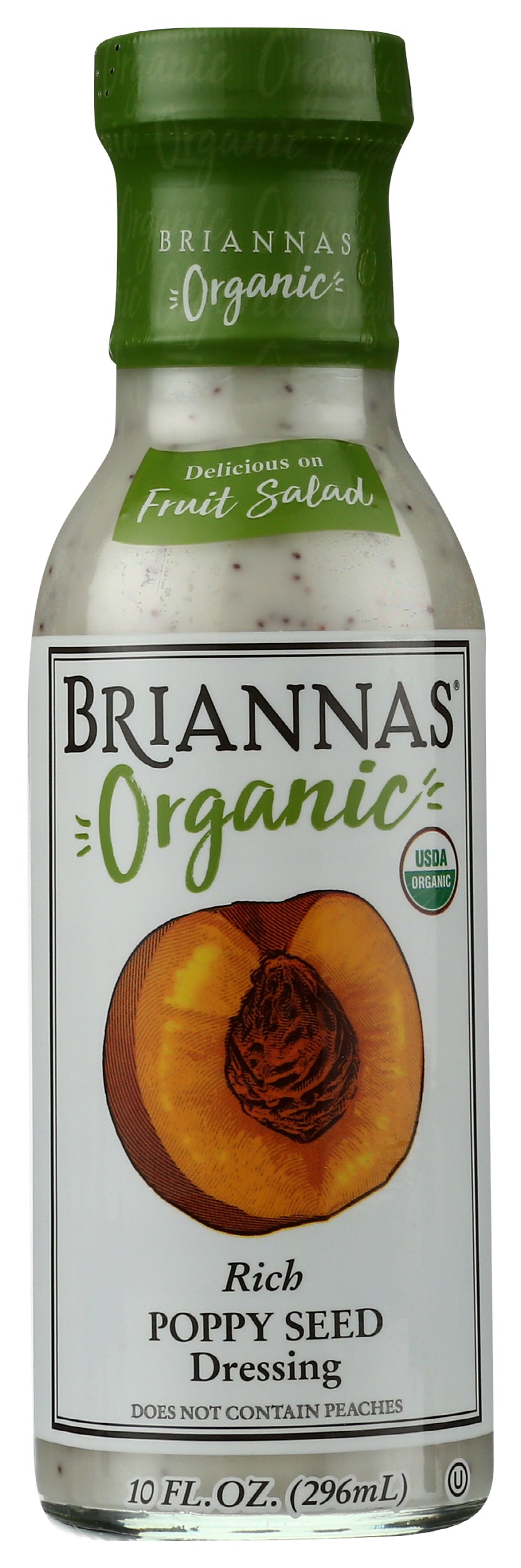Briannas Poppy Seed Dressing, 10oc (pack of 6)