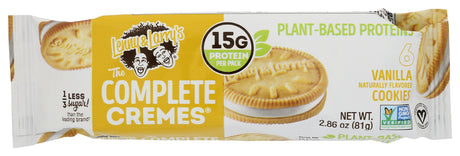 Lenny & Larry's Vanilla Cremes Bar, 2.86 oz, Pack of 12
