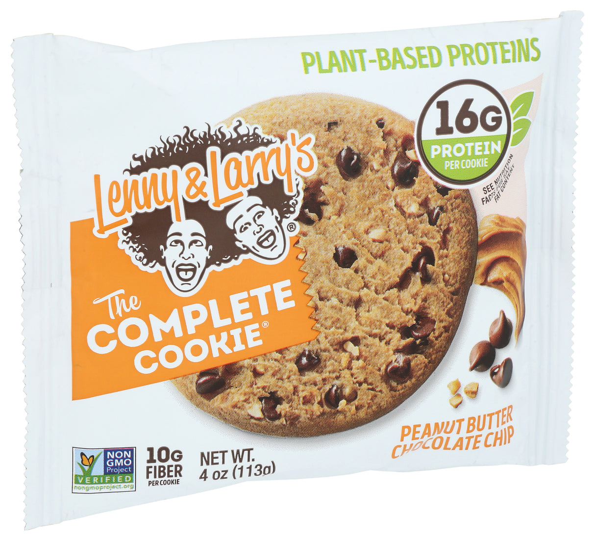 Lenny & Larry's, The Complete Cookie, Peanut Butter Chocolate Chip, 4 oz, Pack of 12