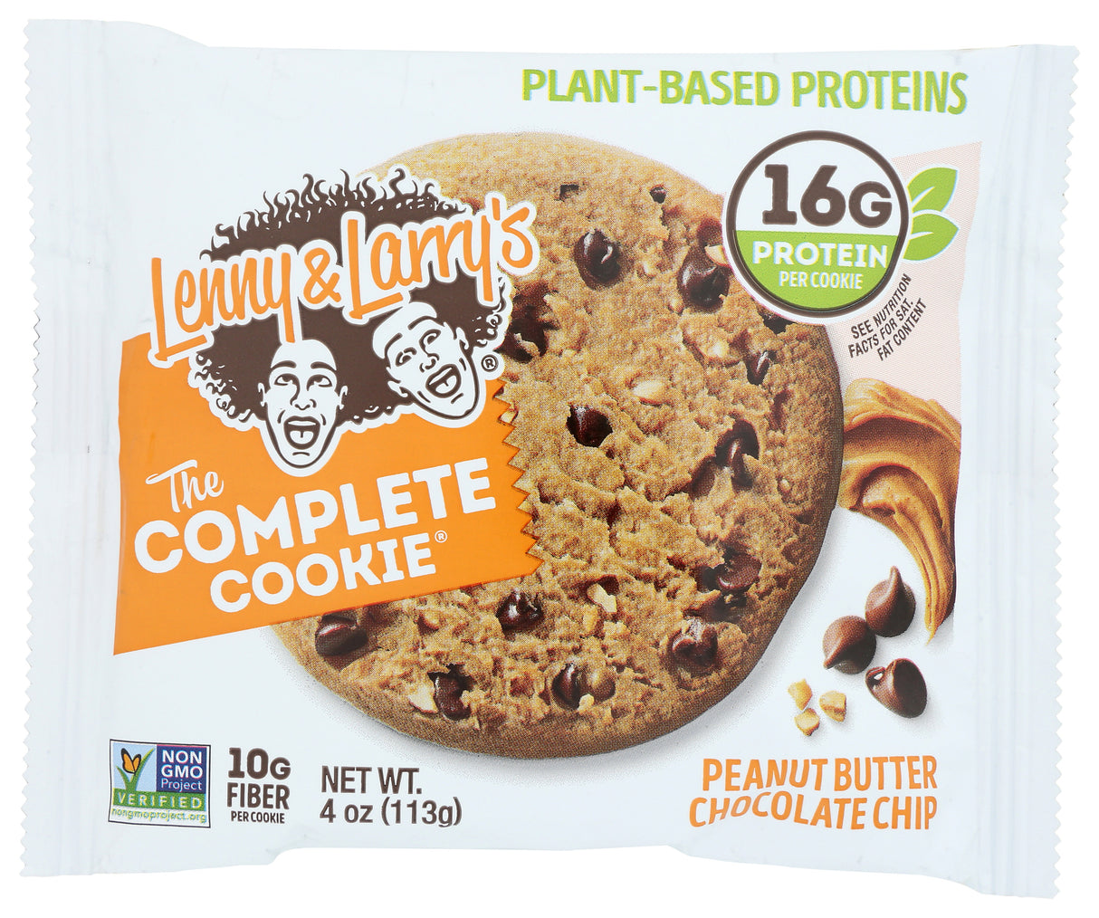 Lenny & Larry's, The Complete Cookie, Peanut Butter Chocolate Chip, 4 oz, Pack of 12