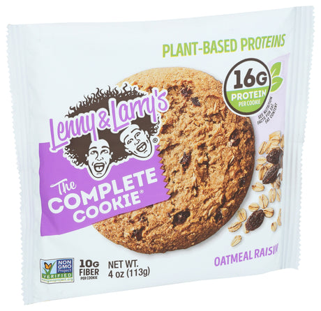Lenny & Larry's, The Complete Cookie, Oatmeal Rasin, 4 oz, Pack of 12