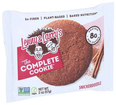 Lenny & Larry's, The Complete Cookie, Snickerdoodle, 2 oz, Pack of 12