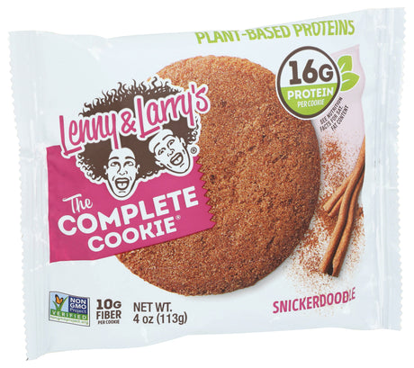 Lenny & Larry's, The Complete Cookie, Snickerdoodle, 4 oz, Pack of 12