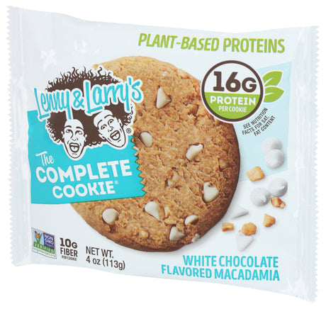 Lenny & Larry's, The Complete Cookie, White Chocolate Flavored Macadamia, 4 oz, Pack of 12