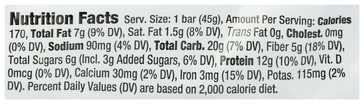 Lenny & Larry's, Cookie Filler Bar, Chocolate Almond Sea Salt, 1.59 oz, Pack of 9