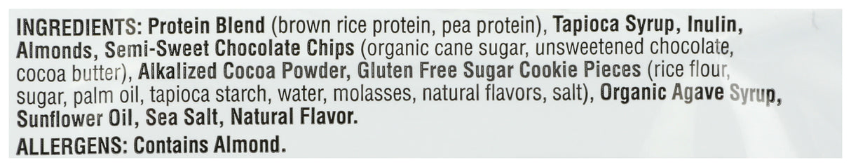 Lenny & Larry's, Cookie Filler Bar, Chocolate Almond Sea Salt, 1.59 oz, Pack of 9