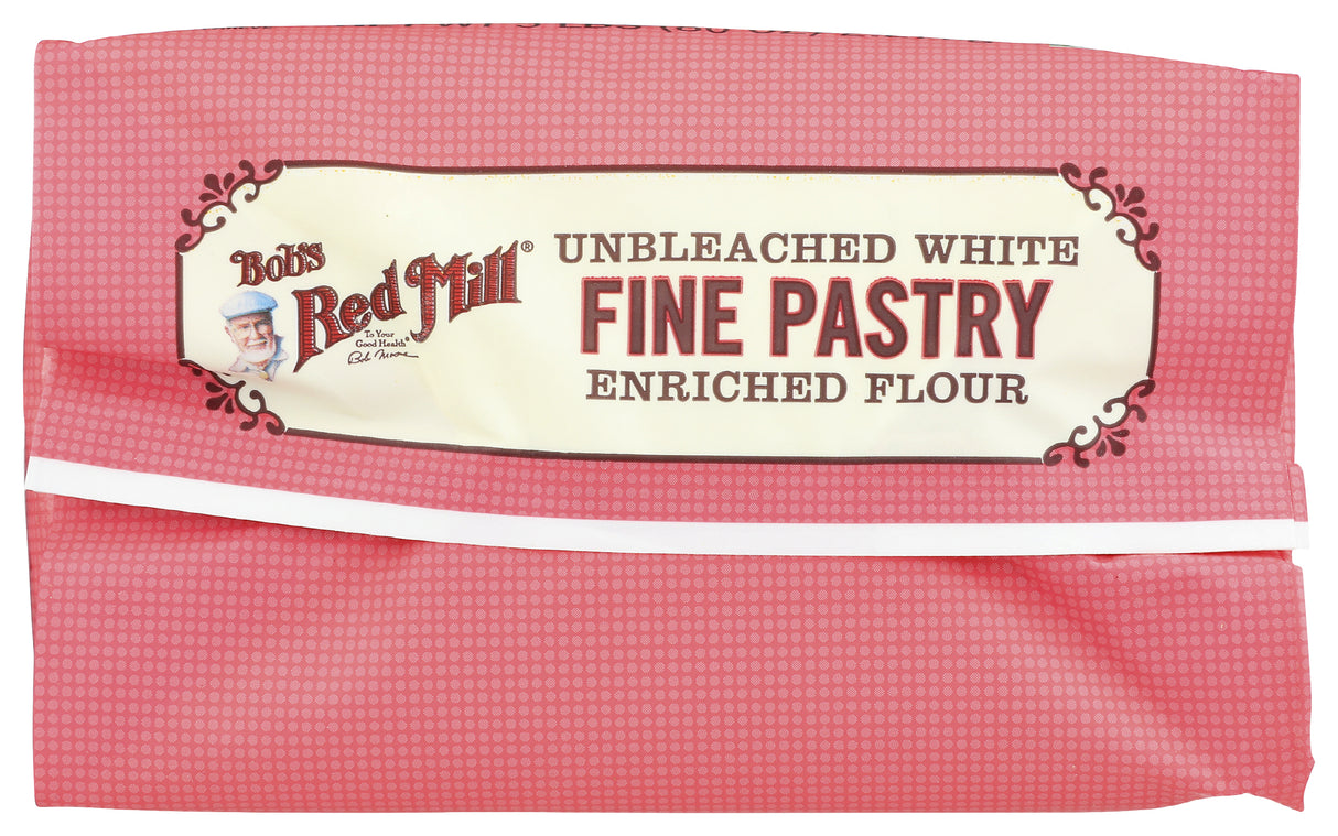 Bob's Red Mill Unbleached White Fine Pastry Flour, 5 Pound (Pack of 4)