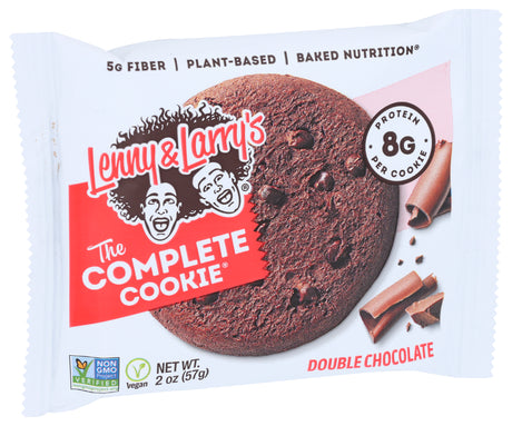 Lenny & Larry's Double Chocolate Cookie Bar, 2 oz, Pack of 12