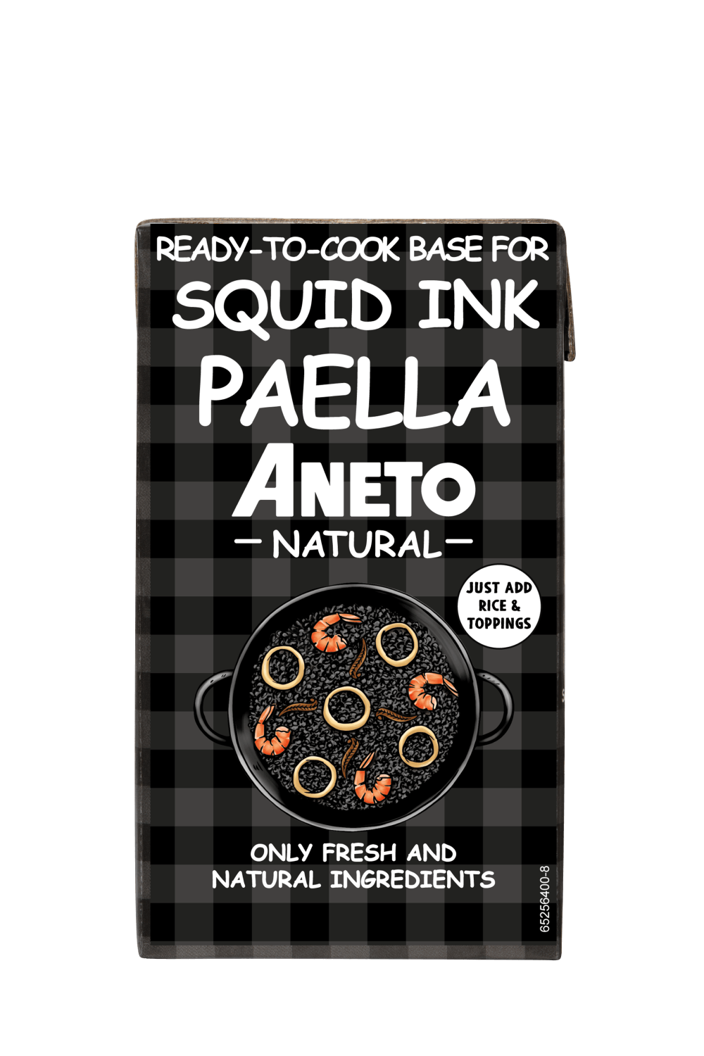 Aneto, Squid Ink Paella Base, 1 LT, 6 Pack