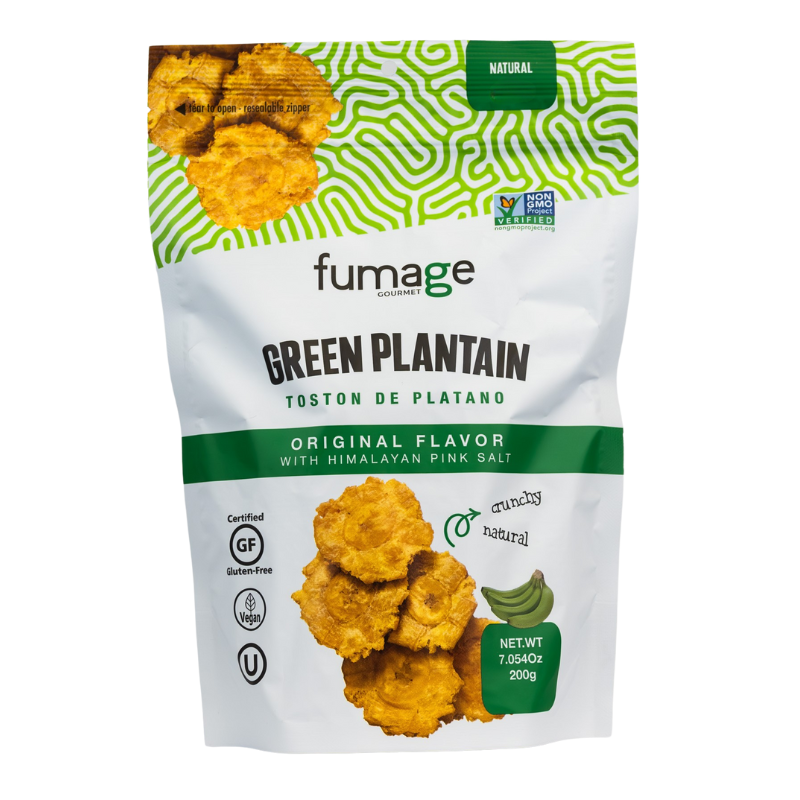Fumage Gourmet Plantain Tostons Original, 200 GM, Pack of 12