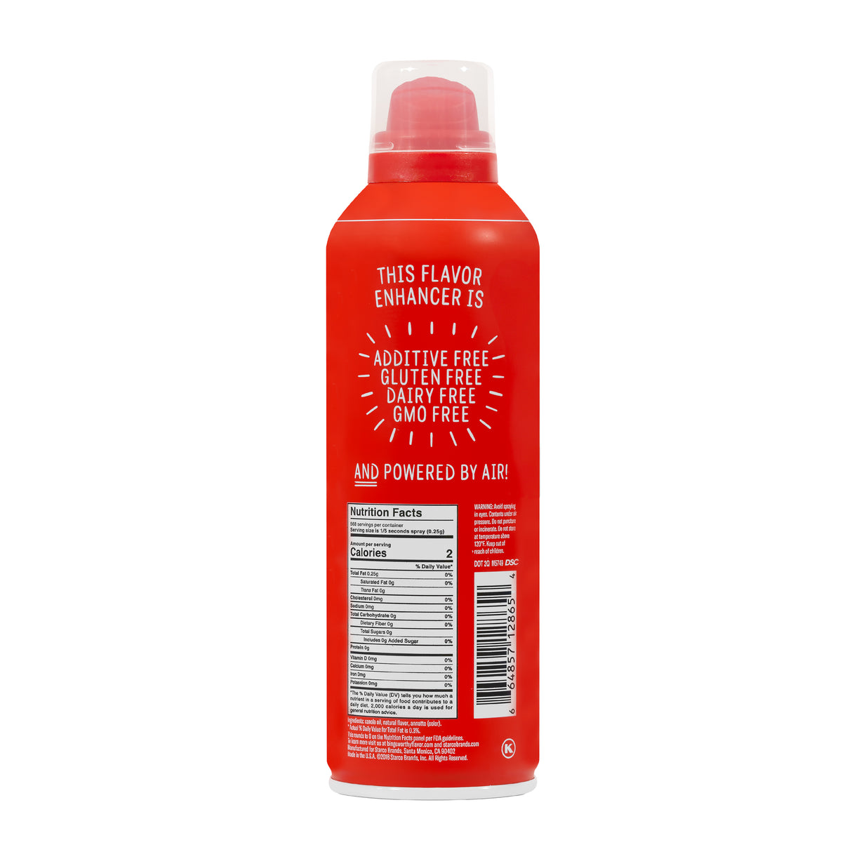 Winona Pure Butter Popcorn Spray, 5 Oz, Pack of 6
