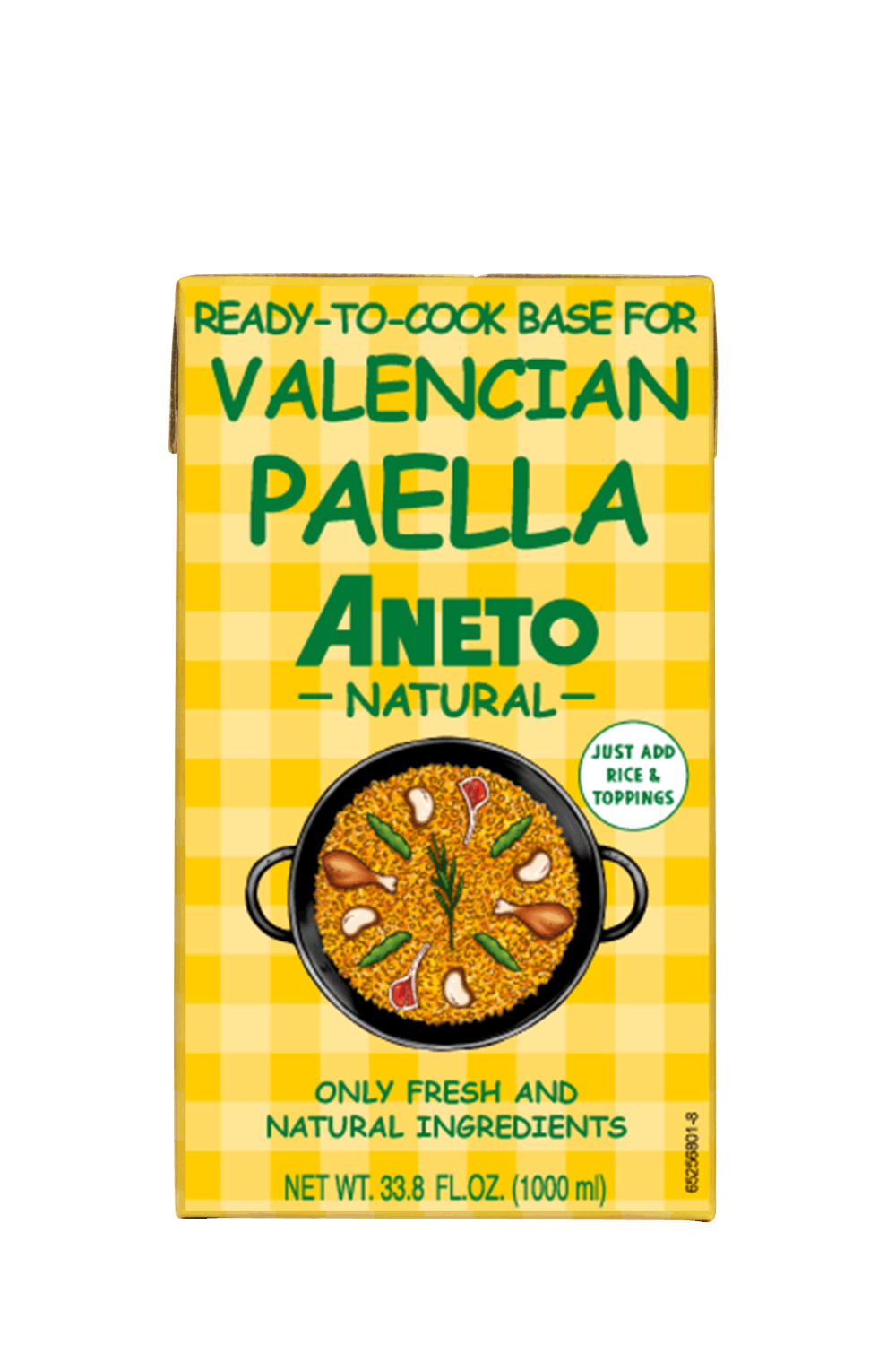 Aneto, Valencian Paella Base, 1 LT, 6 Pack