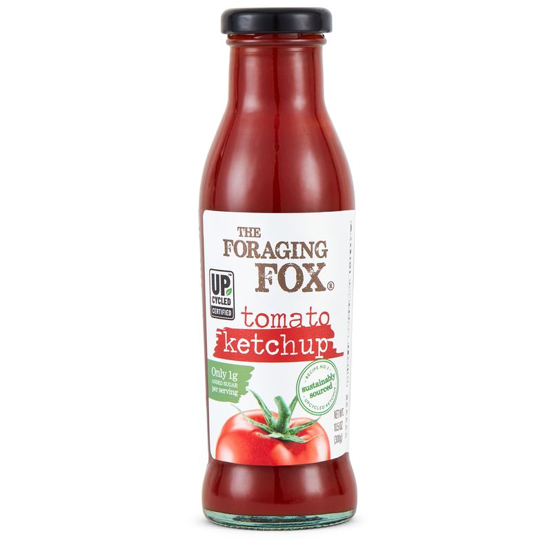 The Foraging Fox Upcycled Tomato Ketchup 10.5 Oz, Pack of 6