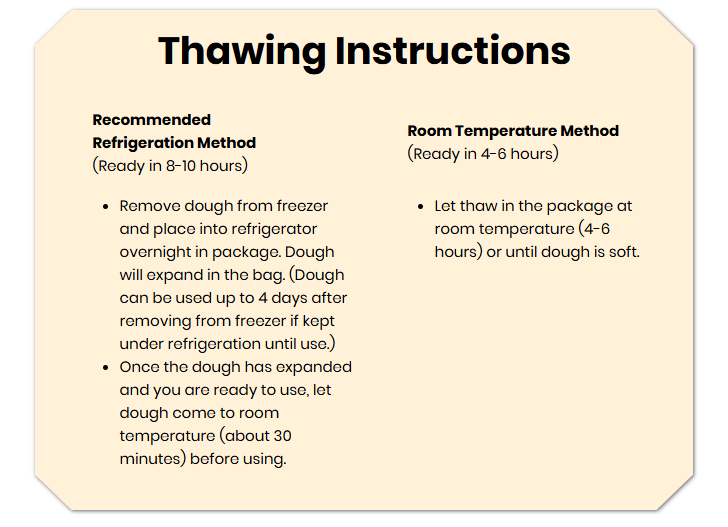 Tiseo's Frozen Pizza Dough, 16 oz., Pack of 24