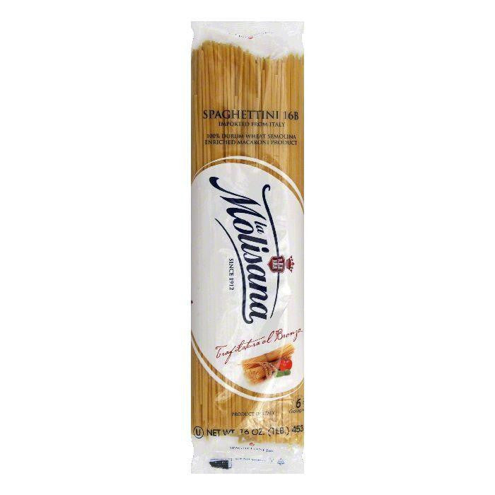 La Molisana Spaghettini Bronzo, 16 OZ (Pack of 18)