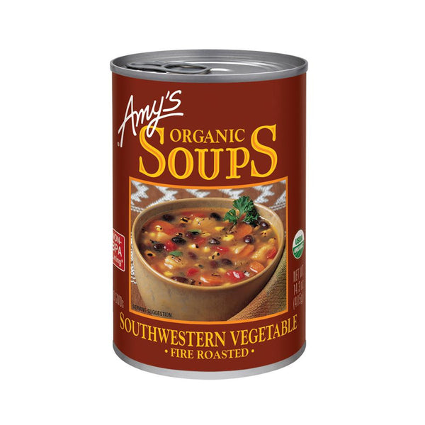 Buy Amy's Fire Roasted SW Veg Soup Organic - 14.3 ozs.  Health Foods –  Truefoodsmarket (a Goodiesales company)