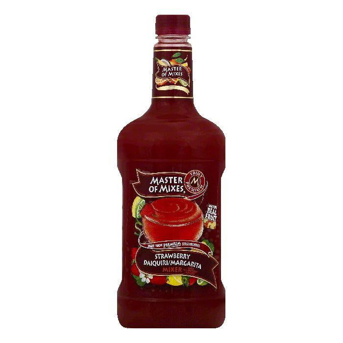Master Of Mixes Strawberry Daiquiri/Margarita Mixer, 59.2 OZ (Pack of 6)