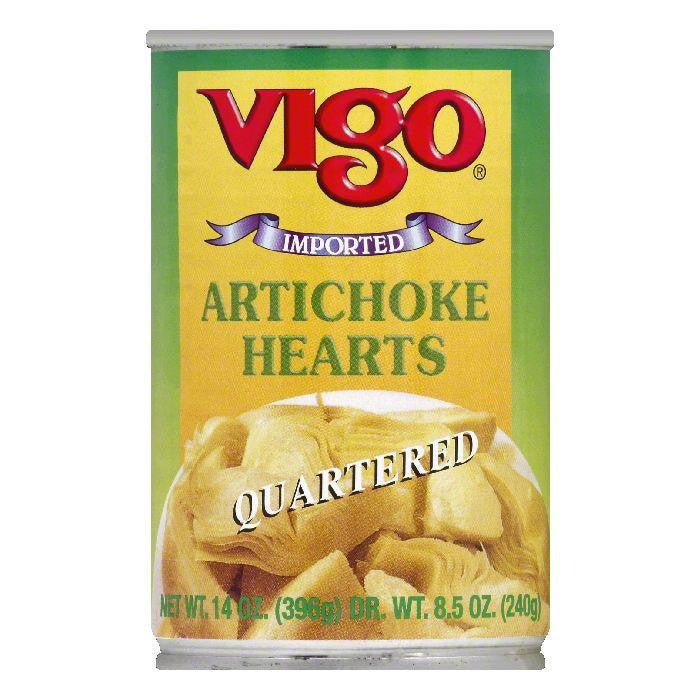 Vigo Quartered Artichokes, 14 OZ (Pack of 12)