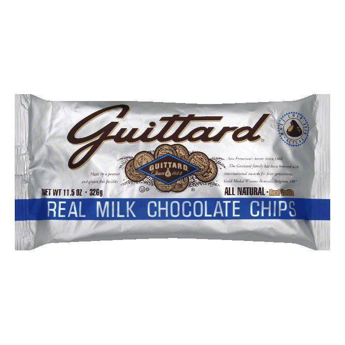 Guittard Milk Chocolate Maxi Chips, 11.5 OZ (Pack of 12)