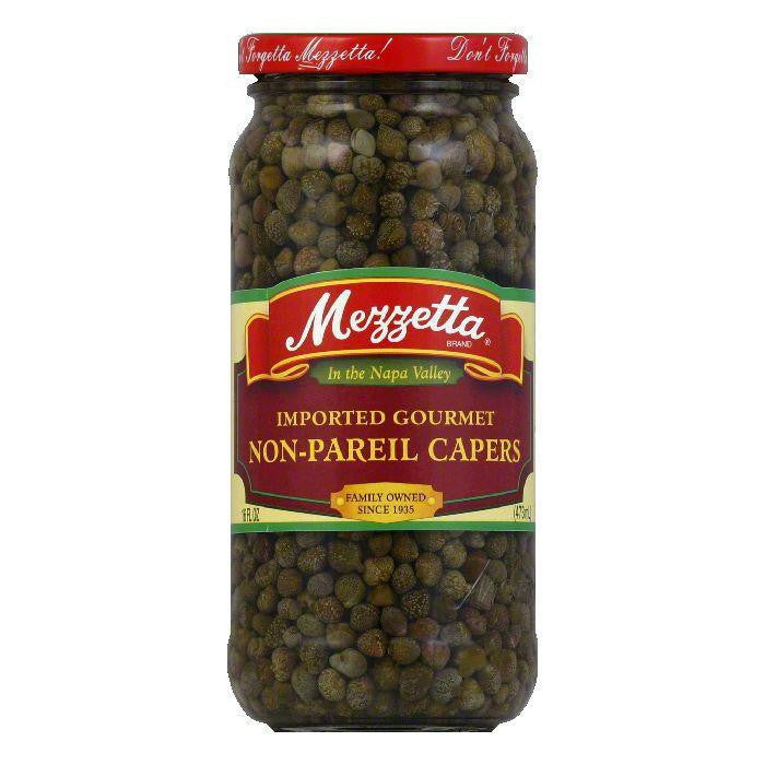 Mezzetta Caper Non Pareil, 16 OZ (Pack of 6)