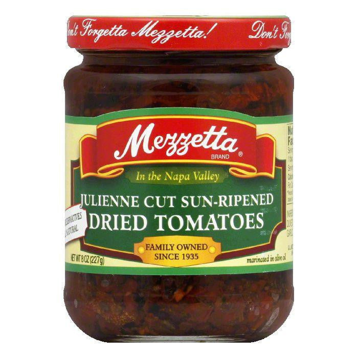 Mezzetta Julienne Sun Dried Tomatoes In Olive Oil, 8 OZ (Pack of 6)