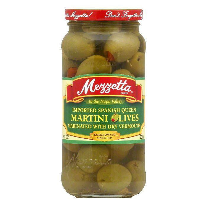Mezzetta Olives Martini, 10 OZ (Pack of 6)