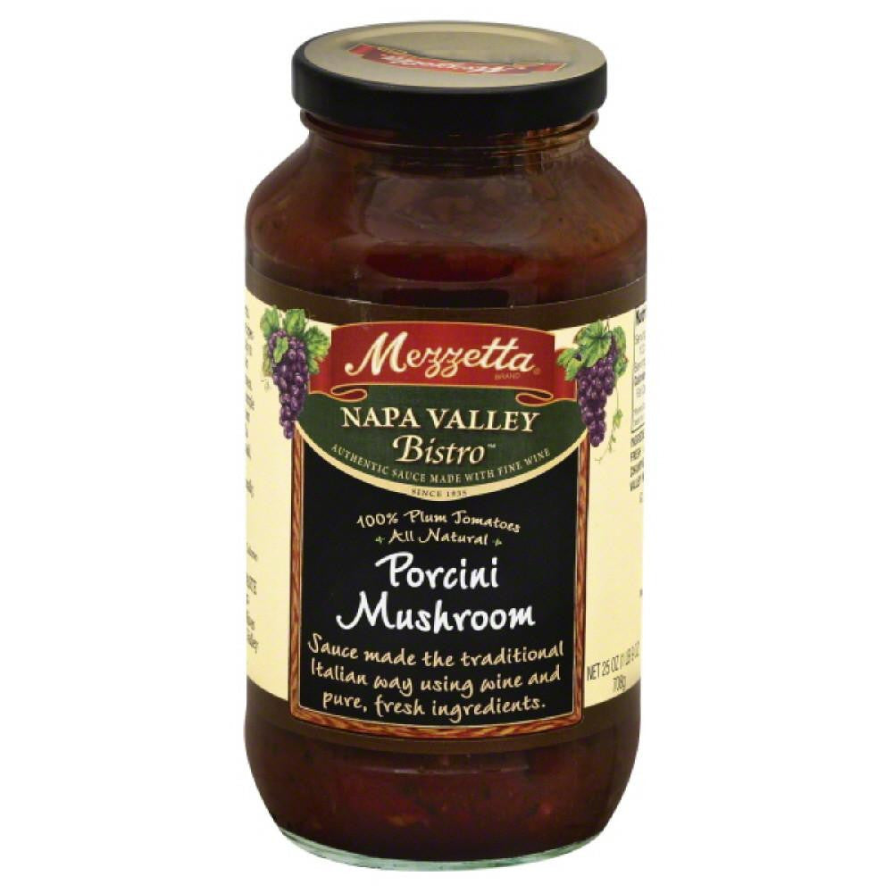 Mezzetta Porcini Mushroom Pasta Sauce, 25 Oz (Pack of 6)