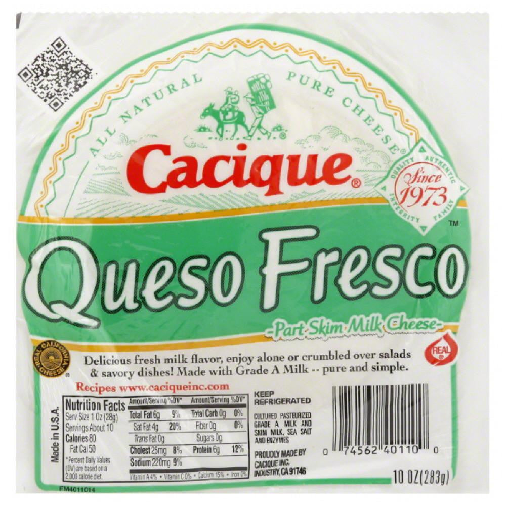 Cacique Cheese, Queso Fresco, Part Skim Milk 10 Oz