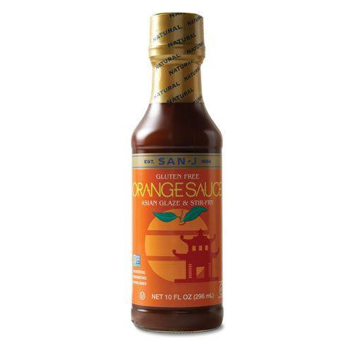 San J Gluten Free Orange Sauce, 10 OZ (Pack of 6)
