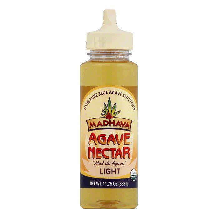 Madhava Nectar Agave Light, 11.75 OZ (Pack of 6)