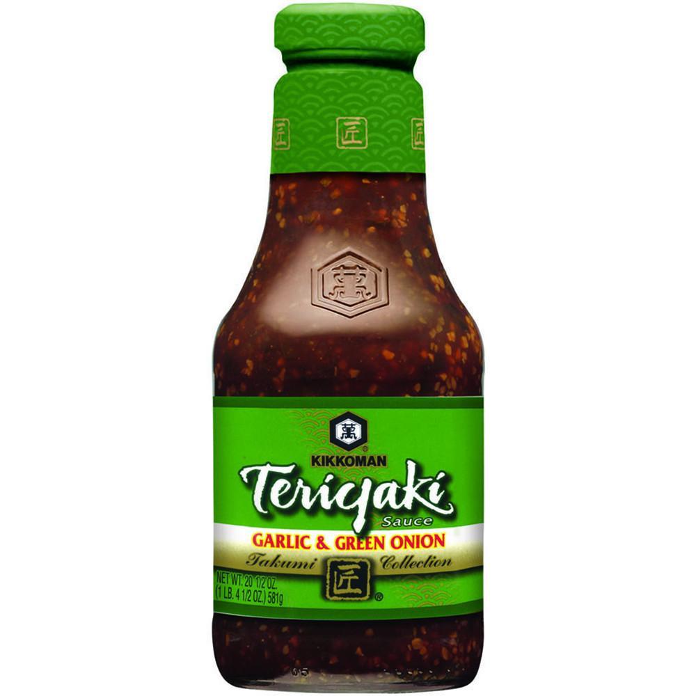 Kikkoman Teriyaki Takumi Collection - Garlic & Green Onion 20.5 OZ (Pack of 6)