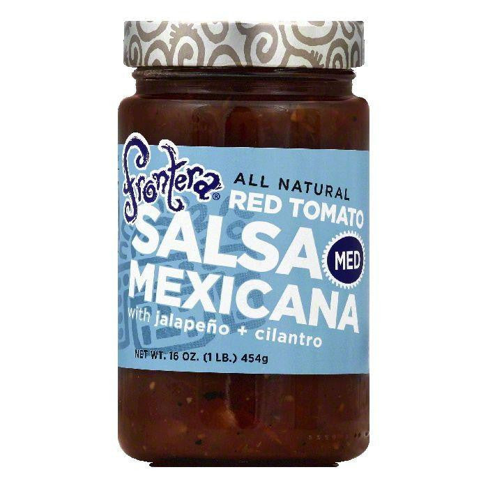 Frontera Medium Red Tomato Mexicana Salsa, 16 OZ (Pack of 6)