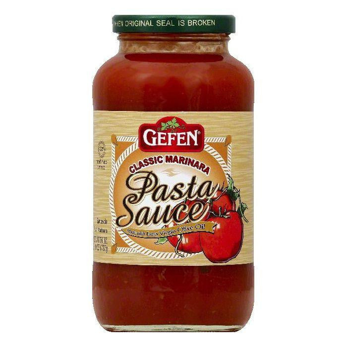 Gefen Classic Marinara Pasta Sauce, 26 OZ (Pack of 12)