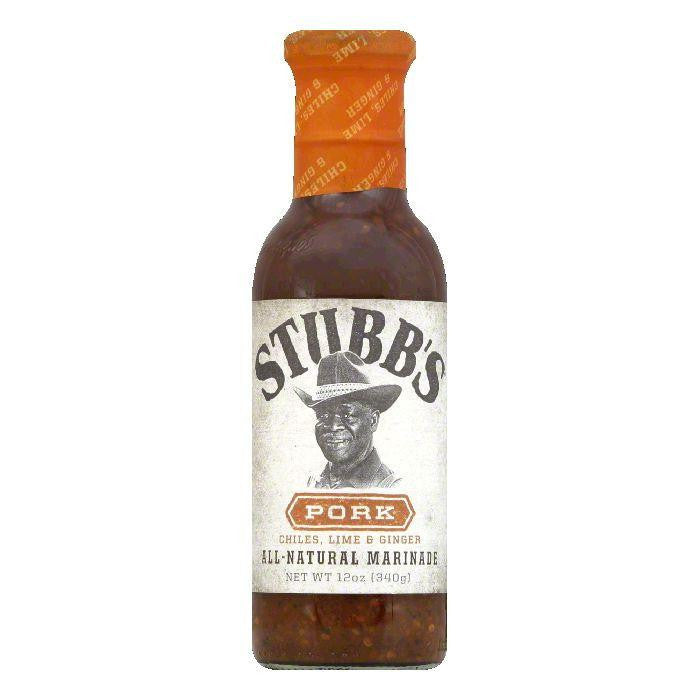 Stubb's Marinade Pork, 12 OZ (Pack of 6)