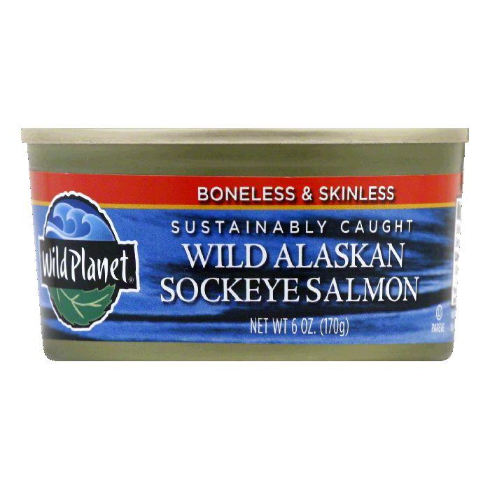 Wild Planet Wild Sockeye Salmon, 6 OZ (Pack of 12) – Shop Gourmet