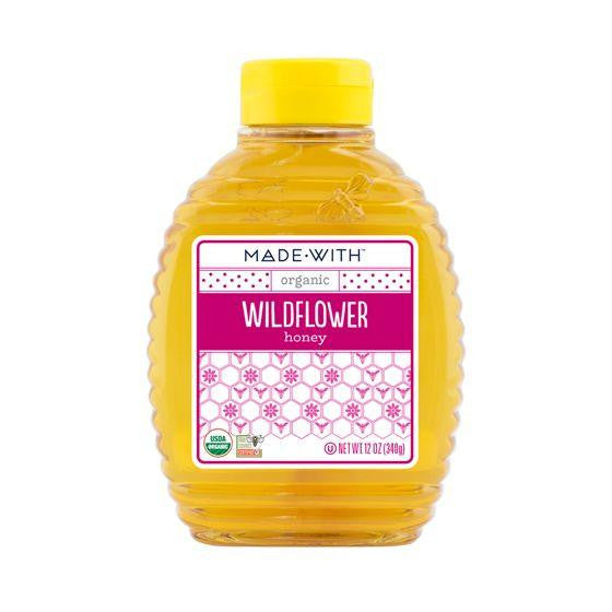 Made With Wildflower Honey, 12 Oz (Pack of 12)