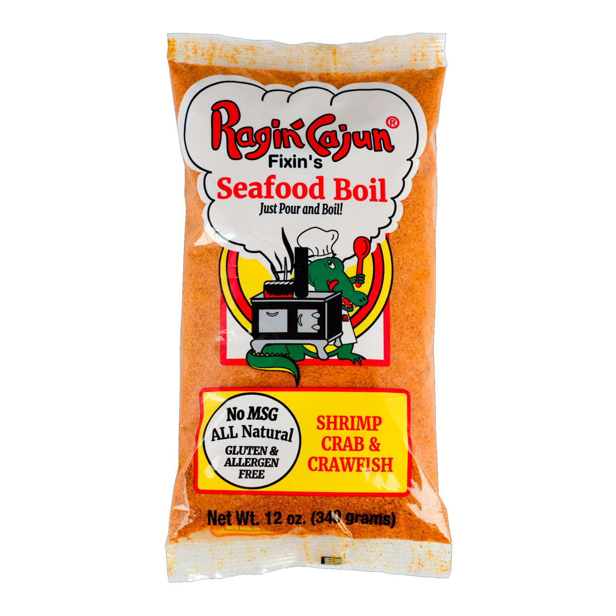 Ragin' Cajun Seafood Boil 12 oz, 12 Pack