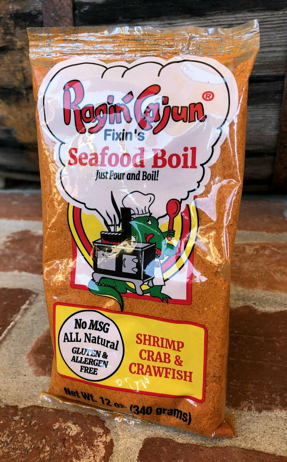 Ragin' Cajun Seafood Boil 12 oz, 12 Pack